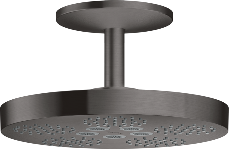 AXOR ONE Showerhead 280 2-Jet with Ceiling Mount Trim, 1.75 GPM