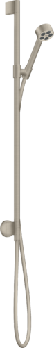 AXOR ONE Wallbar Set 75 1-Jet with Wall Outlet, 2.5 GPM
