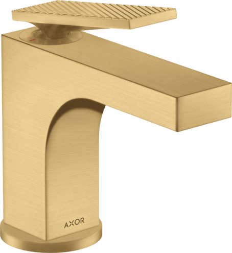 AXOR Citterio Single-Hole Faucet 90 with Pop-Up Drain- Rhombic Cut, 1.2 GPM