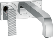 AXOR Citterio Wall-Mounted Single-Handle Faucet Trim with Base Plate- Rhombic Cut, 1.2 GPM
