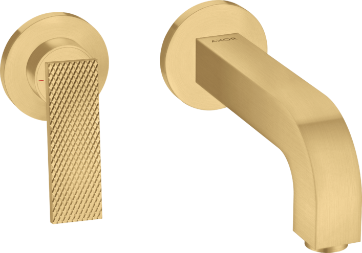 AXOR Citterio Wall-Mounted Single-Handle Faucet Trim- Rhombic Cut, 1.2 GPM