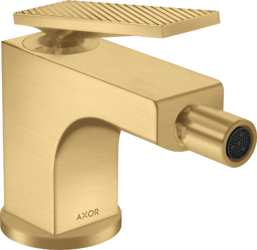 AXOR Citterio Single-Hole Bidet Faucet with Pop-Up Drain- Rhombic Cut, 1.5 GPM
