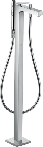 AXOR Citterio Freestanding Tub Filler Trim with 1.75 GPM Handshower- Rhombic Cut
