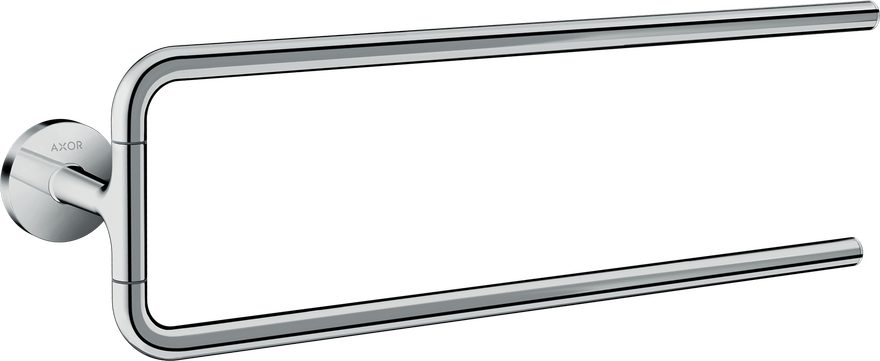 AXOR Universal Circular Double Towel Bar, 20"
