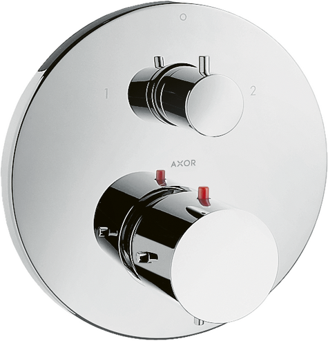 AXOR Starck Thermostatic Trim with Volume Control and Diverter