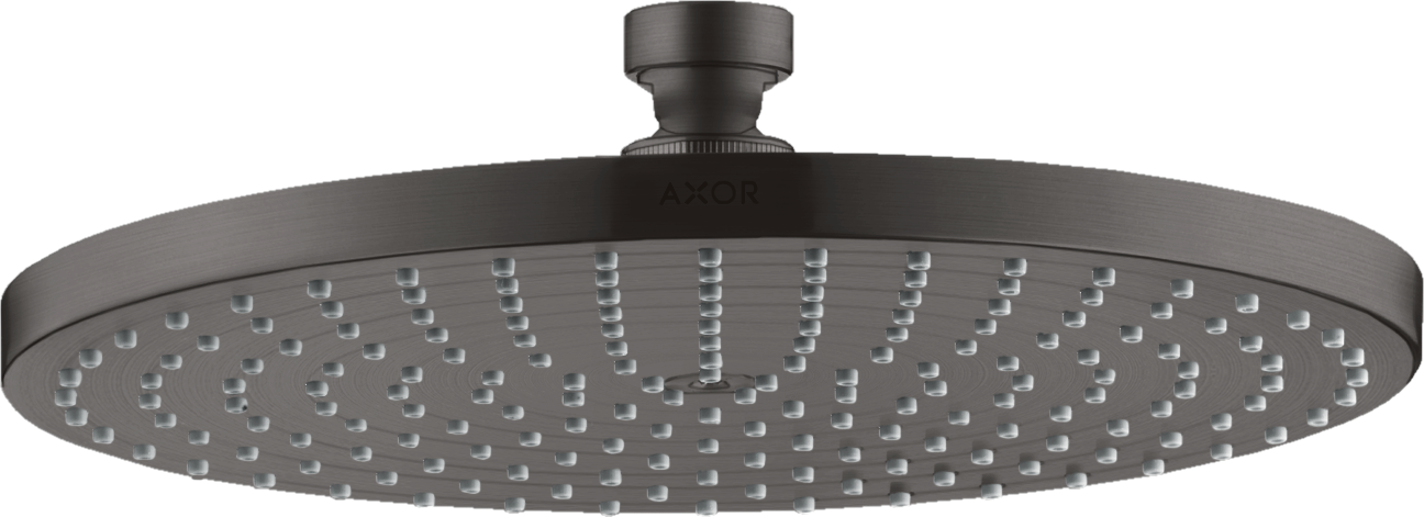 AXOR ShowerSolutions Showerhead  240 1-Jet Powder Rain, 1.75 GPM