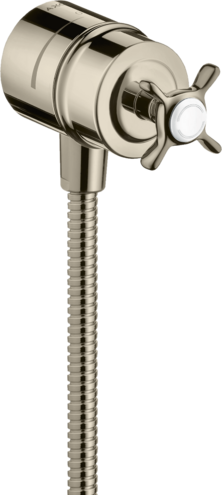 AXOR Montreux Wall Outlet with Check Valves and Volume Control, Cross Handle