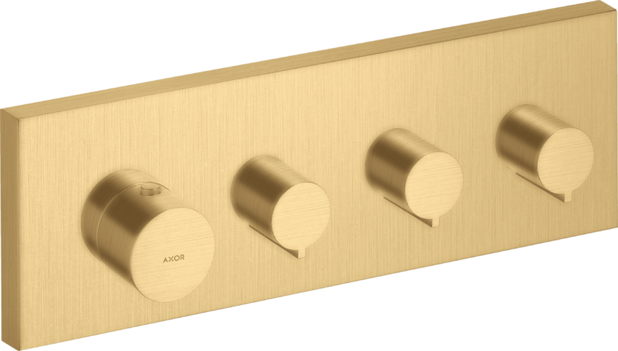 AXOR ShowerSolutions Thermostatic Module Trim 15" x 5" for 3 Functions