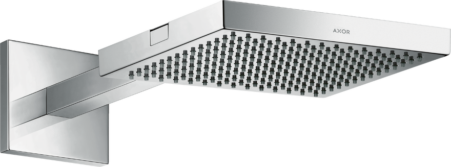 AXOR ShowerSolutions Showerhead 240 1-Jet with Showerarm Trim, 2.5 GPM