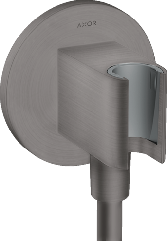 AXOR ShowerSolutions Wall Outlet with Handshower Holder, Round
