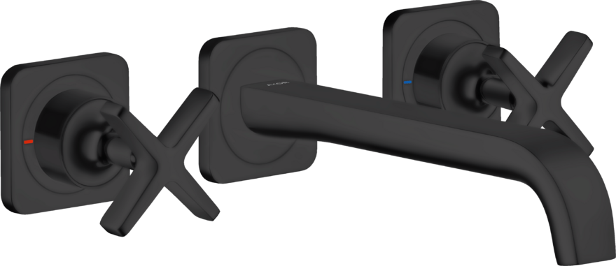 AXOR Citterio E Wall-Mounted Widespread Faucet Trim, 1.2 GPM