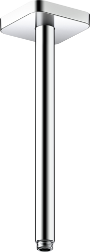 AXOR ShowerSolutions Extension Pipe for Ceiling Mount SoftCube, 12"