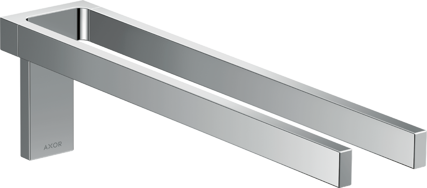 AXOR Universal Rectangular Towel Holder Twin-Handle
