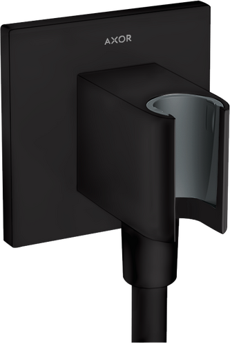 AXOR ShowerSolutions Wall Outlet with Handshower Holder, Square