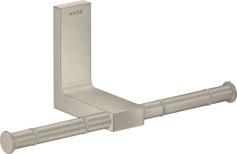 AXOR Universal Rectangular Toilet Paper Holder Double