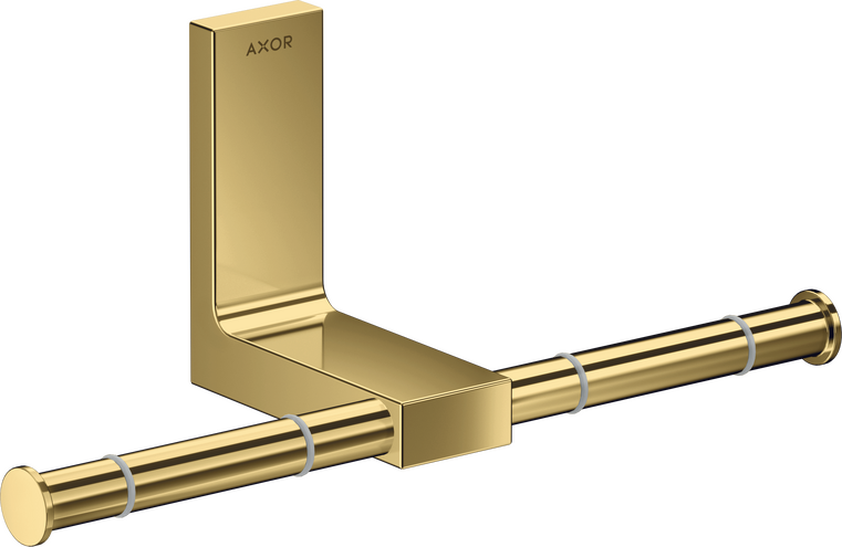AXOR Universal Rectangular Toilet Paper Holder Double
