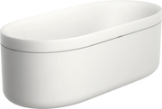 AXOR Suite Tubs Round with Pop-Up Drain, 74 1/8"