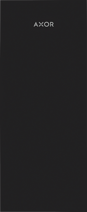 AXOR MyEdition Black Glass Plate 200