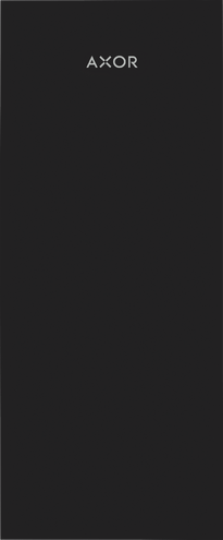 AXOR MyEdition Black Glass Plate 200