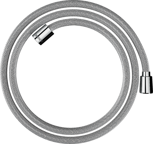 AXOR ShowerSolutions Textile Hose with Cylindrical and Conical Nut, 63"