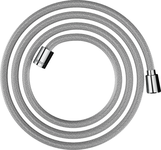 AXOR ShowerSolutions Textile Hose with Cylindrical and Conical Nut, 79"