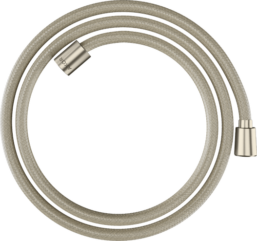 AXOR ShowerSolutions Textile Hose with Cylindrical and Conical Nut, 63"