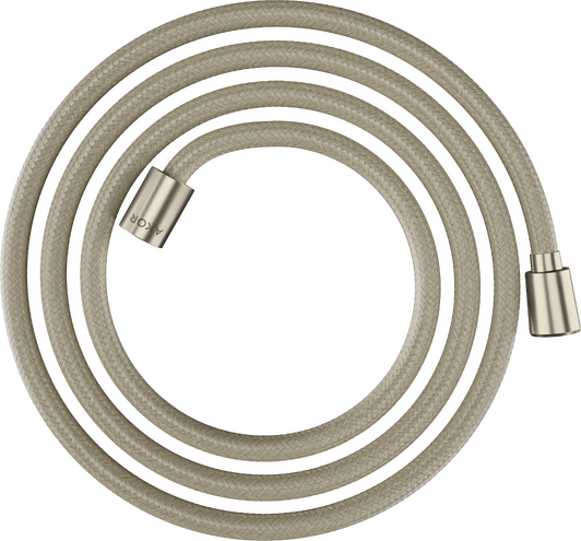 AXOR ShowerSolutions Textile Hose with Cylindrical and Conical Nut, 79"