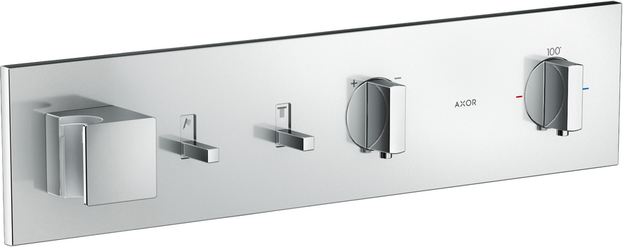 AXOR ShowerComposition Thermostatic Module Trim for 2 Functions