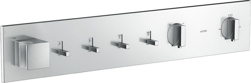 AXOR ShowerComposition Thermostatic Module Trim for 4 Functions