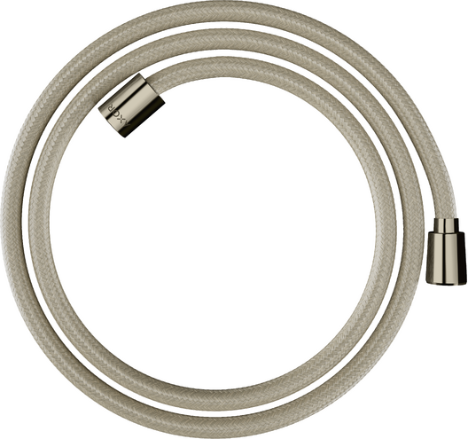 AXOR ShowerSolutions Textile Hose with Cylindrical and Conical Nut, 63"