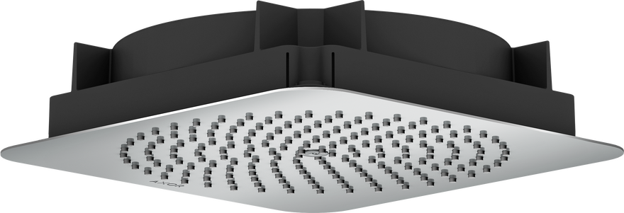 AXOR Citterio C Showerhead 270 Square 1-Jet Flush Ceiling, 2.5 GPM