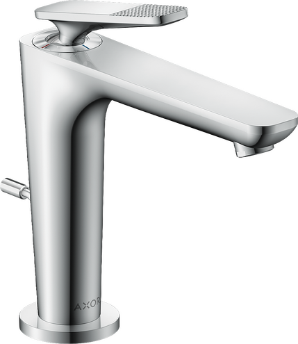 AXOR Citterio C Single-Hole Faucet 125 CoolStart with Pop-Up Drain-Cubic Cut, 1.2 GPM