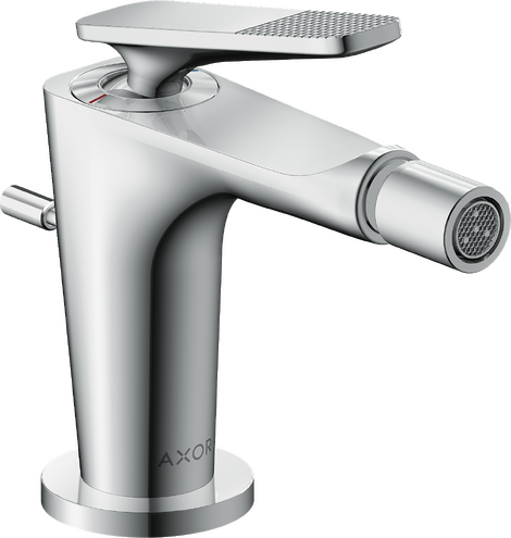 AXOR Citterio C Single-Hole Bidet with Pop-Up Drain- Cubic Cut