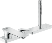 AXOR Citterio C 3-Hole Roman Tub Set Trim with 1.75 GPM Handshower and Sbox