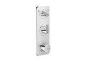 AXOR Citterio C Thermostatic Module Trim 15" x 5" for 2 Functions- Cubic Cut