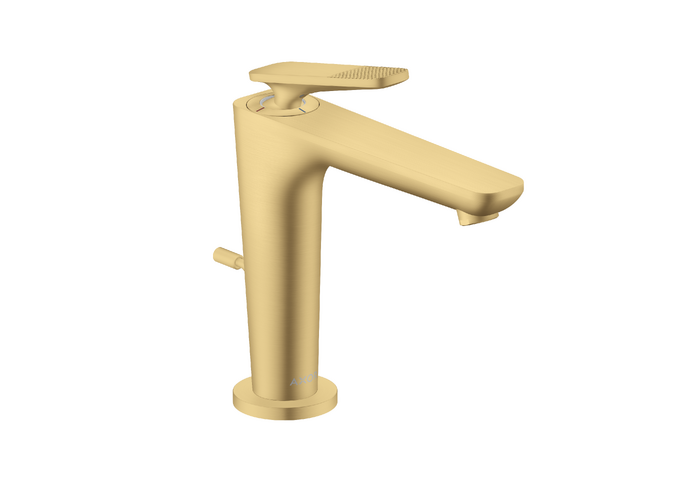 AXOR Citterio C Single-Hole Faucet 125 CoolStart with Pop-Up Drain-Cubic Cut, 1.2 GPM