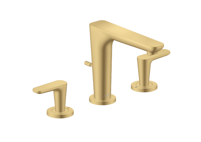 AXOR Citterio C Widespread Faucet 125 with Pop-Up Drain, 1.2 GPM