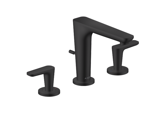 AXOR Citterio C Widespread Faucet 125 with Pop-Up Drain, 1.2 GPM