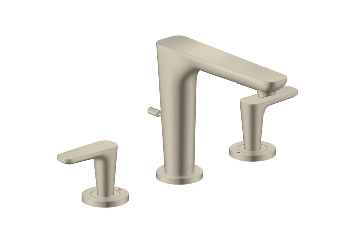 AXOR Citterio C Widespread Faucet 125 with Pop-Up Drain, 1.2 GPM