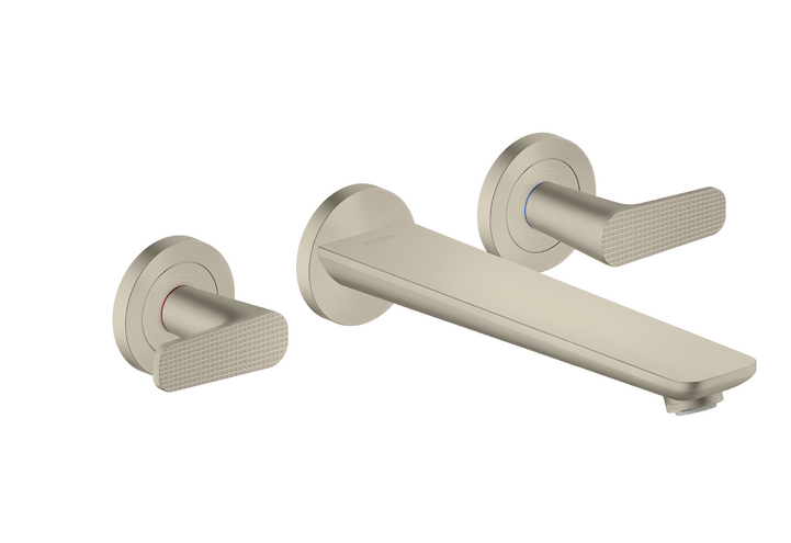 AXOR Citterio C 3-Hole Wall-Mounted Tub Filler- Cubic Cut