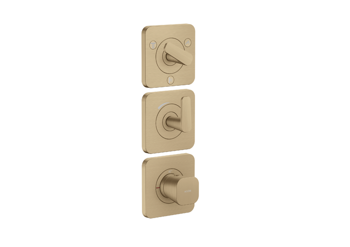 AXOR Citterio C Thermostatic Module Trim 15" x 5" for 3 Functions