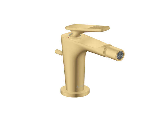 AXOR Citterio C Single-Hole Bidet with Pop-Up Drain- Cubic Cut