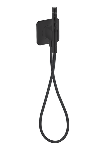 AXOR Citterio C Handshower Holder Softsquare with Outlet 5"x5" with Handshower and Textile Hose, 1.75 GPM
