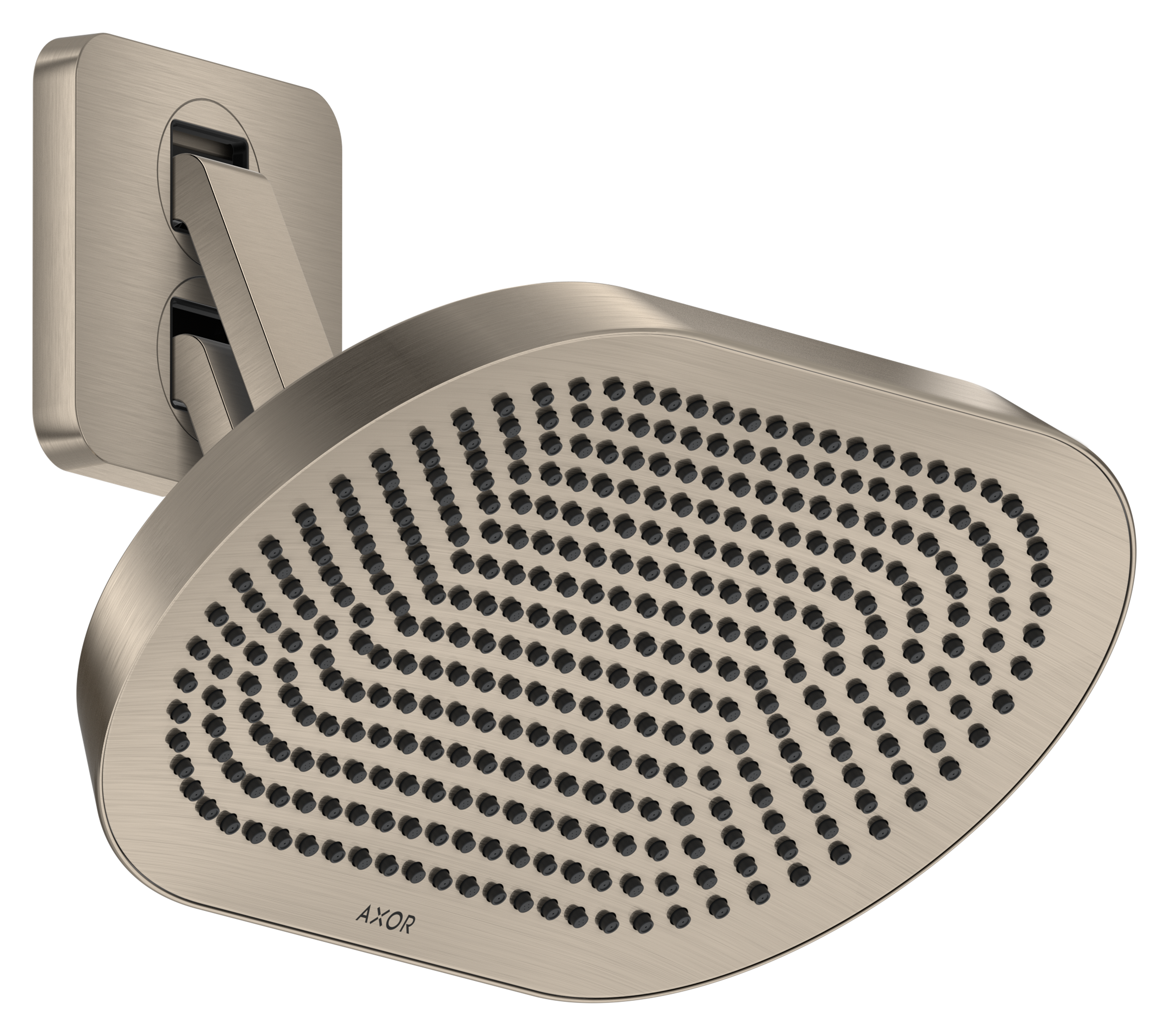 AXOR ShowerSphere Showerhead 370 2-Jet 2.5 GPM with Adjustable Showerarm