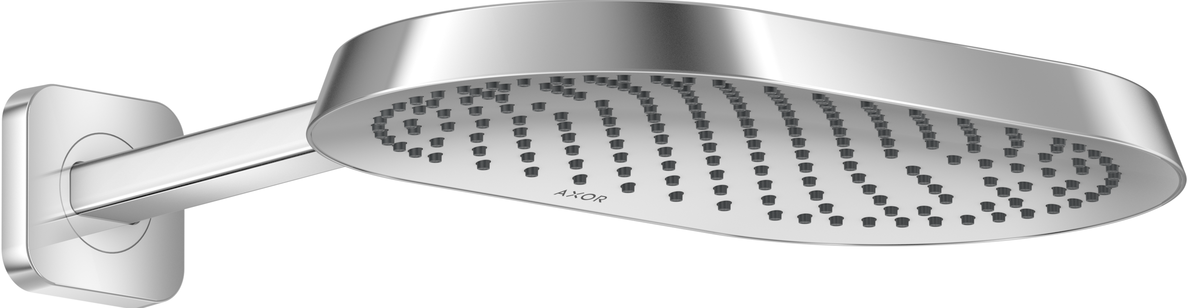 AXOR ShowerSphere Showerhead 370 1-Jet 1.75 GPM with Showerarm