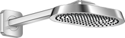 AXOR ShowerSphere Showerhead 250 1-Jet 1.75 GPM with Showerarm