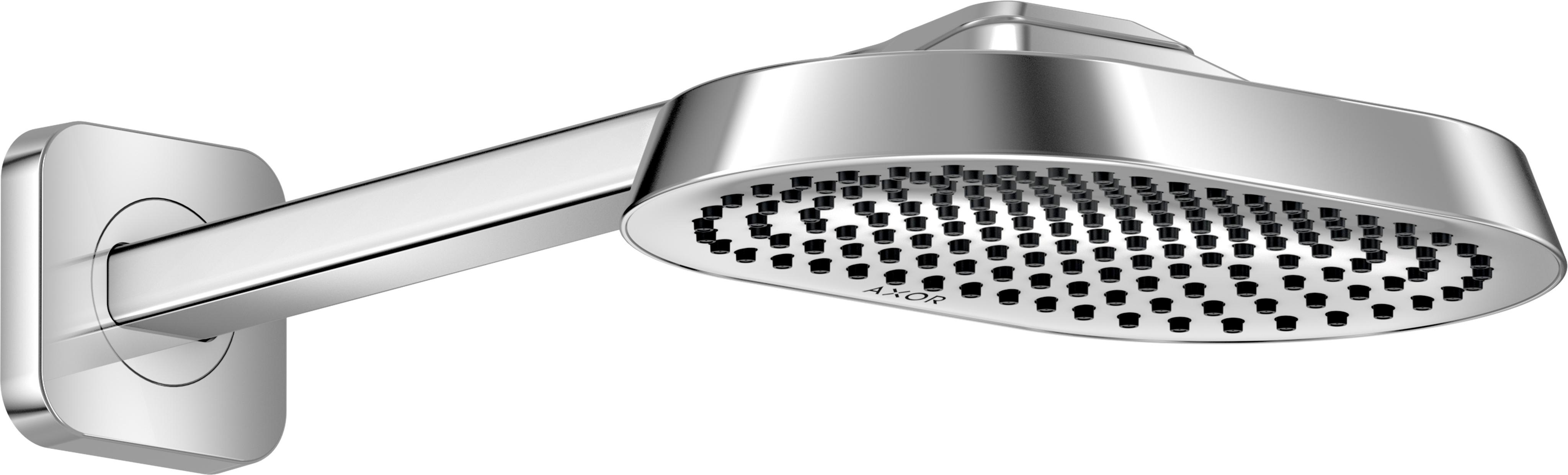AXOR ShowerSphere Showerhead 250 1-Jet 1.75 GPM with Showerarm