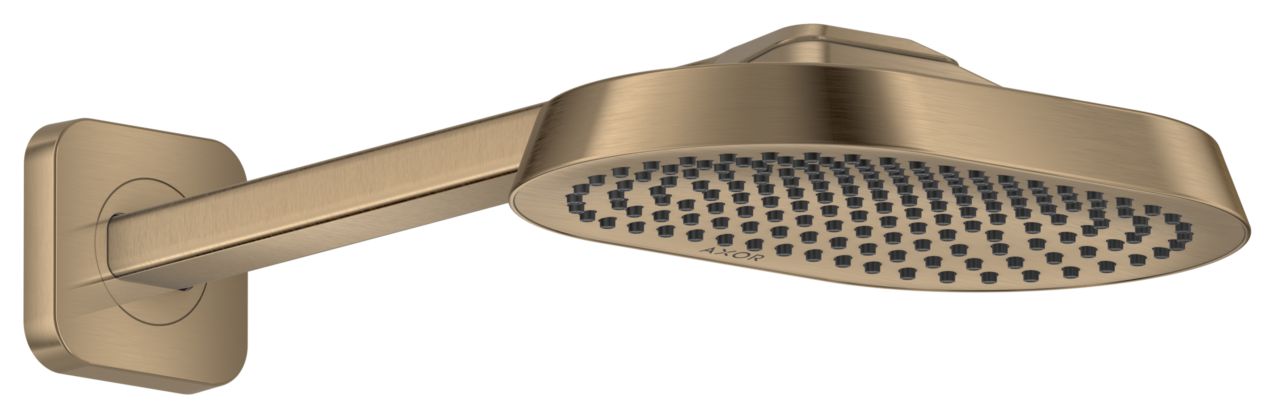 AXOR ShowerSphere Showerhead 250 1-Jet 1.75 GPM with Showerarm