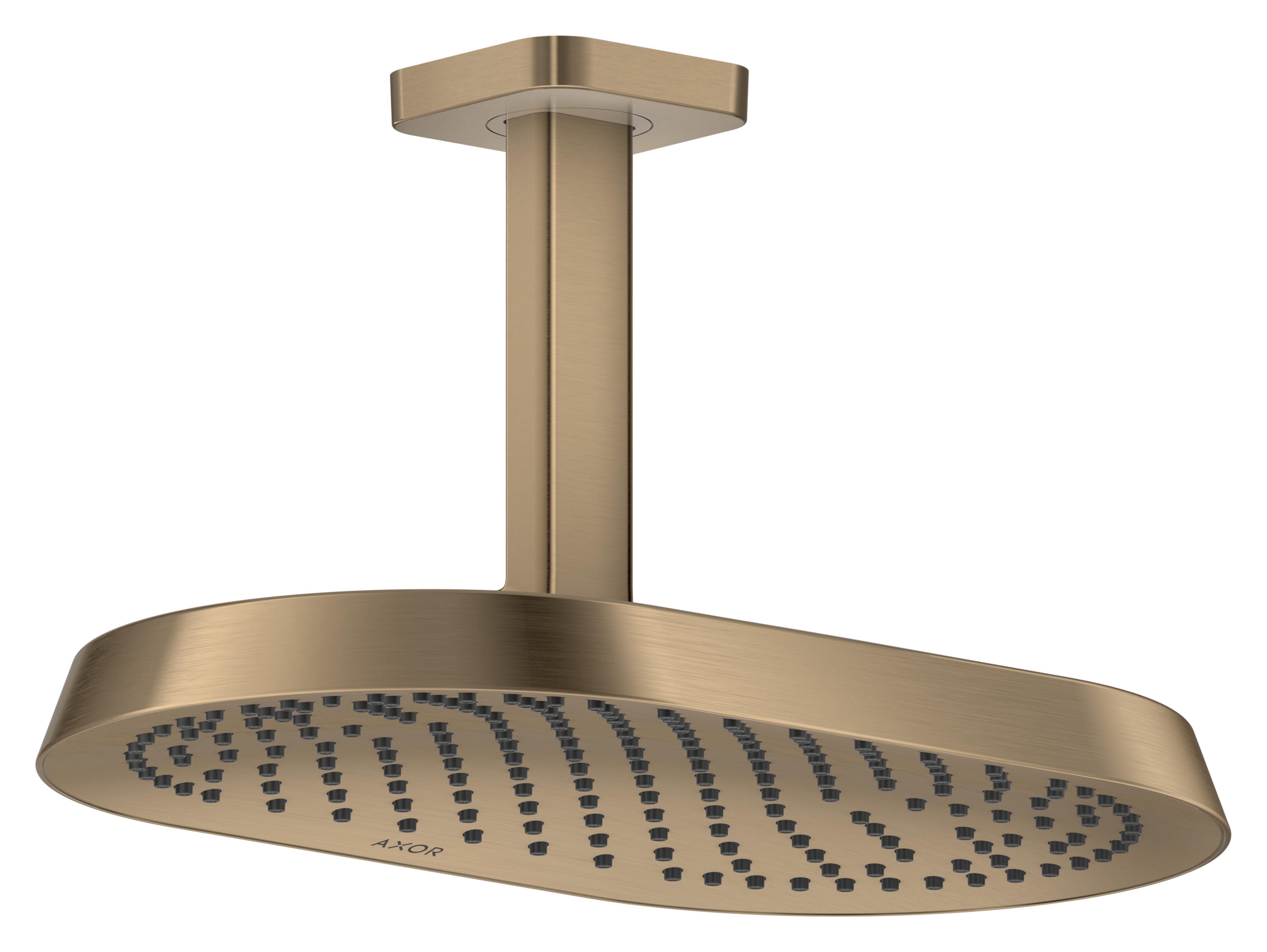 AXOR ShowerSphere Showerhead 370 1-Jet Ceiling Connection, 2.5 GPM