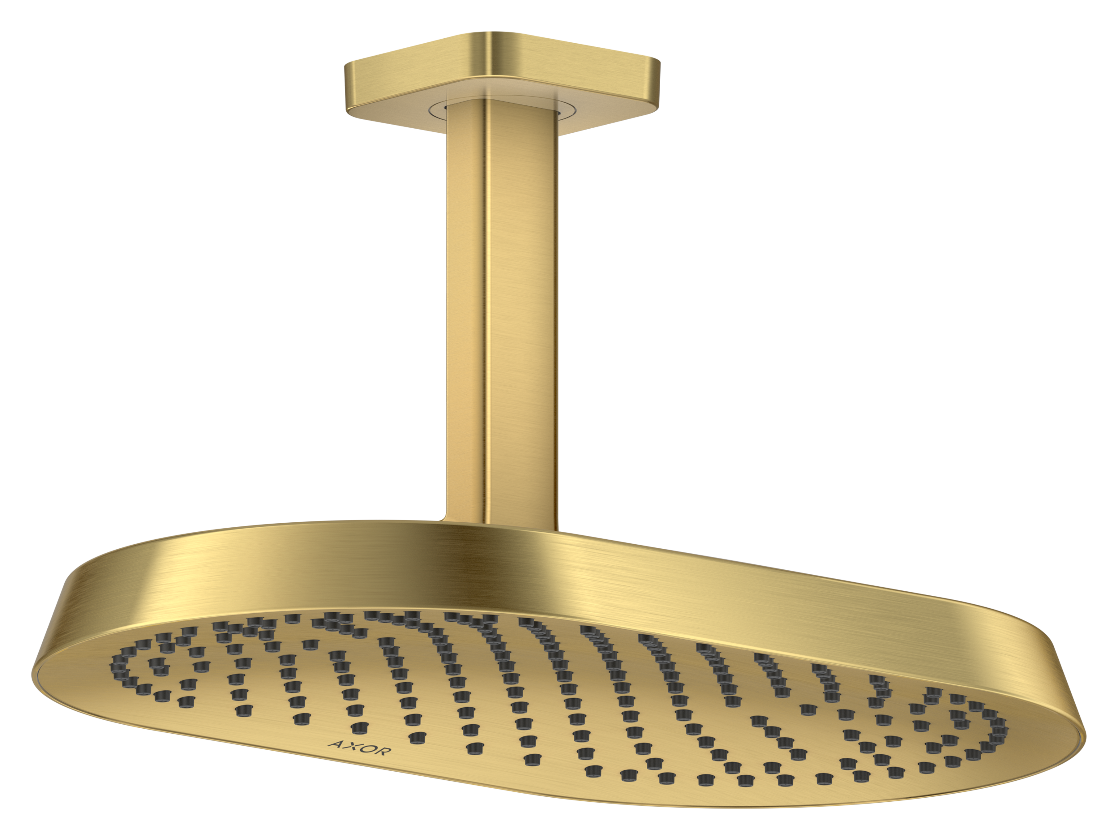 AXOR ShowerSphere Showerhead 370 1-Jet Ceiling Connection, 2.5 GPM